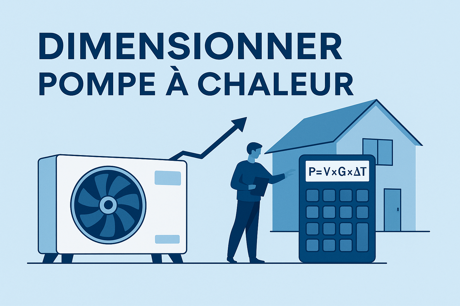 Comment bien dimensionner sa pompe à chaleur selon la taille de son logement ?